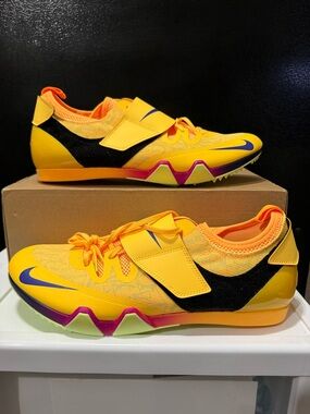 Nike Zoom Pole Vault Elite Track Shoes Citron Pulse Men Sizes FZ9649-800